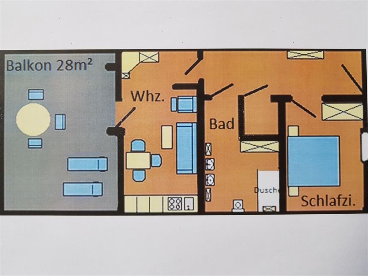 Ferienwohnung Abendrot Und Hafeneinfahrt Ueckermünde Exterior foto