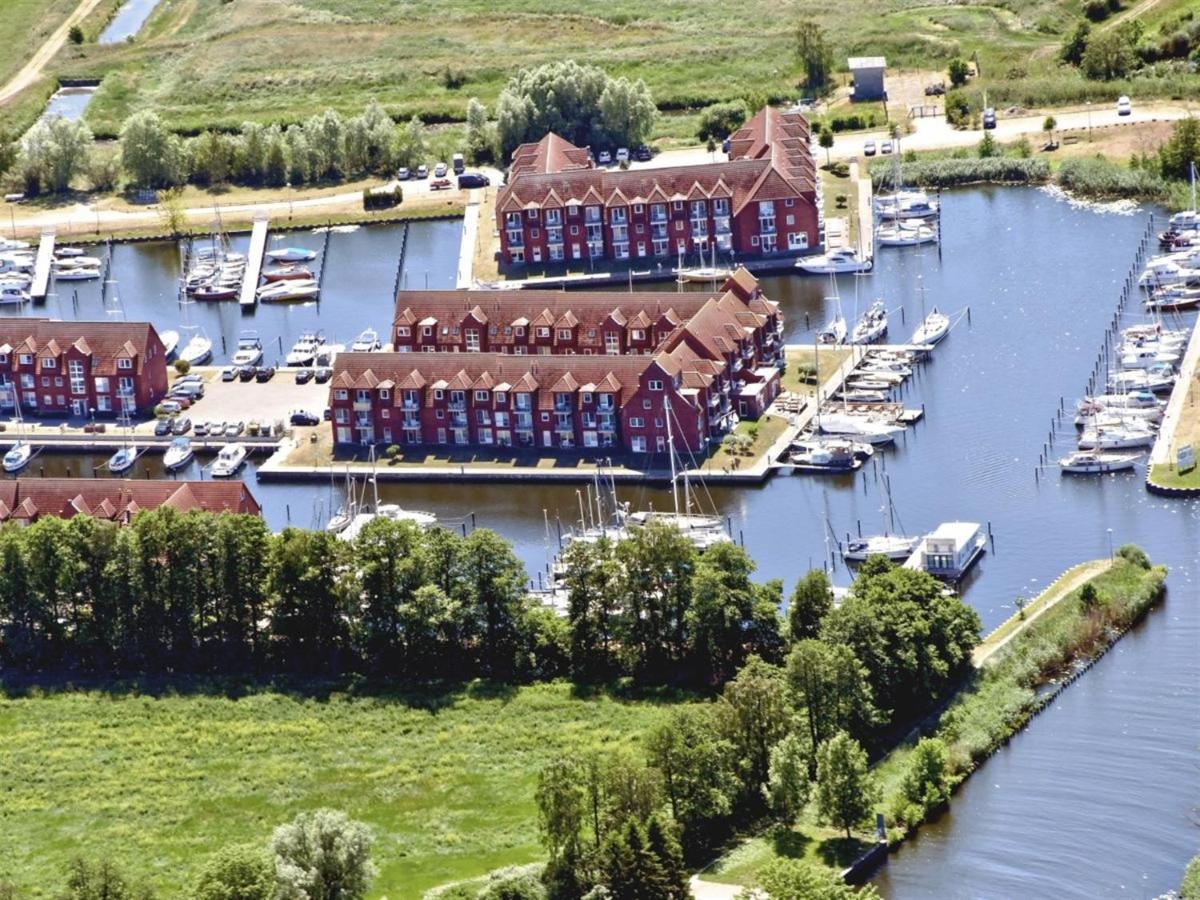 Ferienwohnung Abendrot Und Hafeneinfahrt Ueckermünde Exterior foto