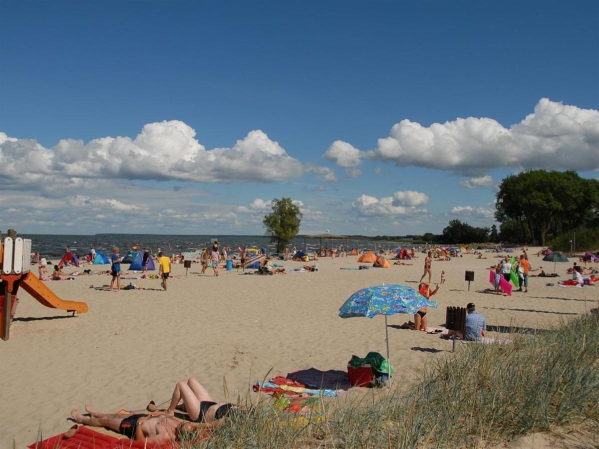 Ferienwohnung Abendrot Und Hafeneinfahrt Ueckermünde Exterior foto